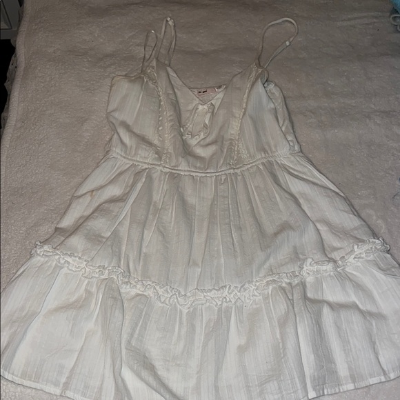 Women's White Sleeveless Nightgown - Picture 1 of 1